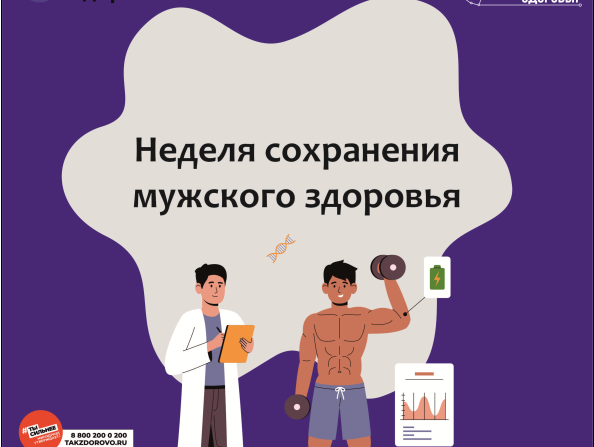 Неделя сохранения мужского здоровья
